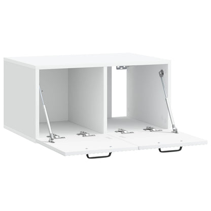 Wall-Mounted TV Cabinet White 59.5 x 41 x 30 cm Engineered Wood