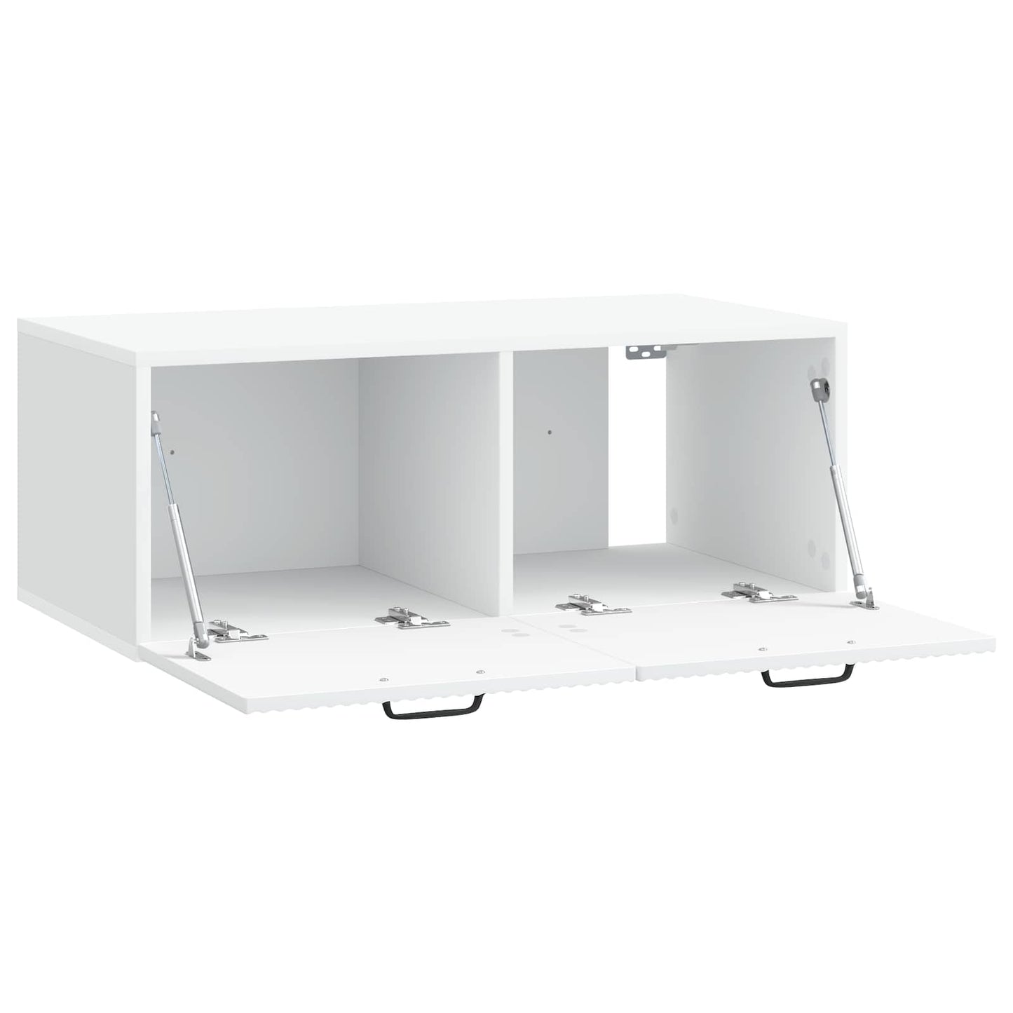 Wall-Mounted TV Cabinet White 78.5 x 41 x 30 cm Engineered Wood