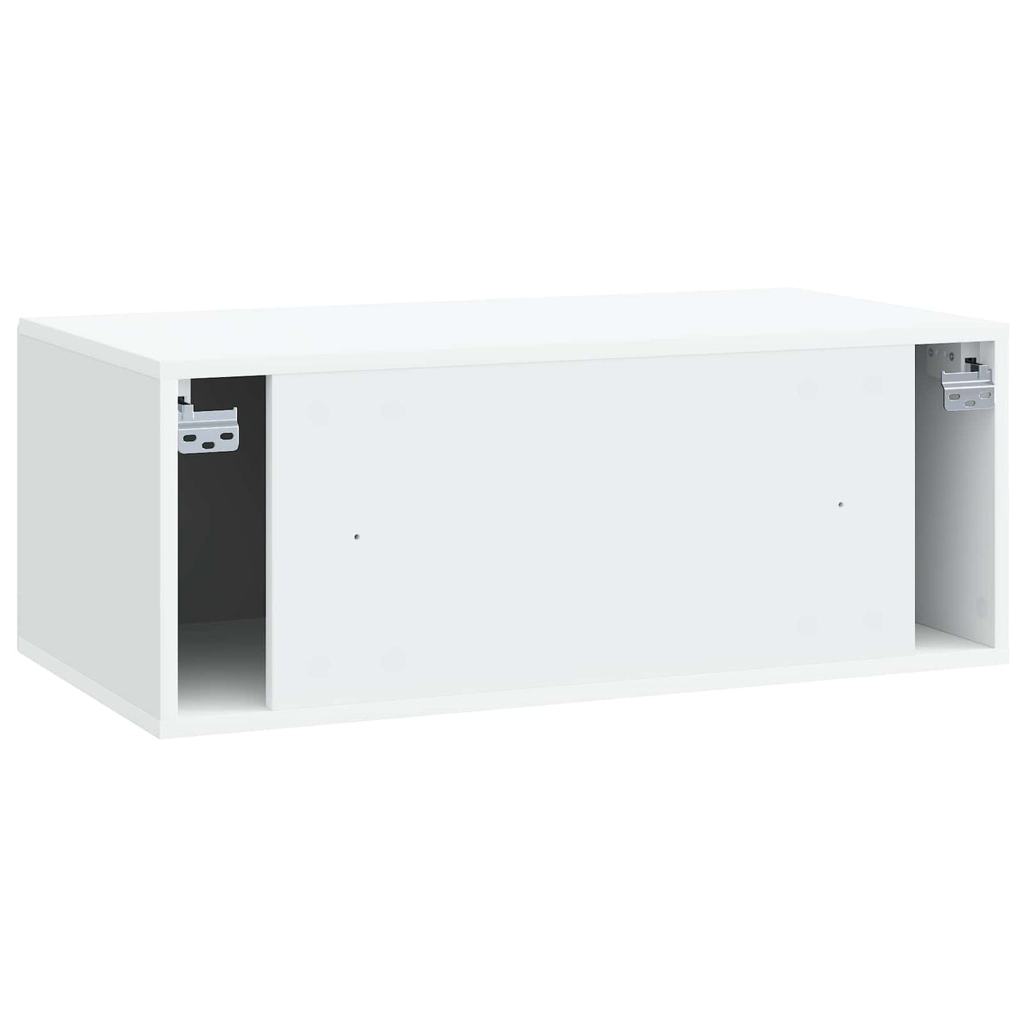 Wall-Mounted TV Cabinet White 78.5 x 41 x 30 cm Engineered Wood
