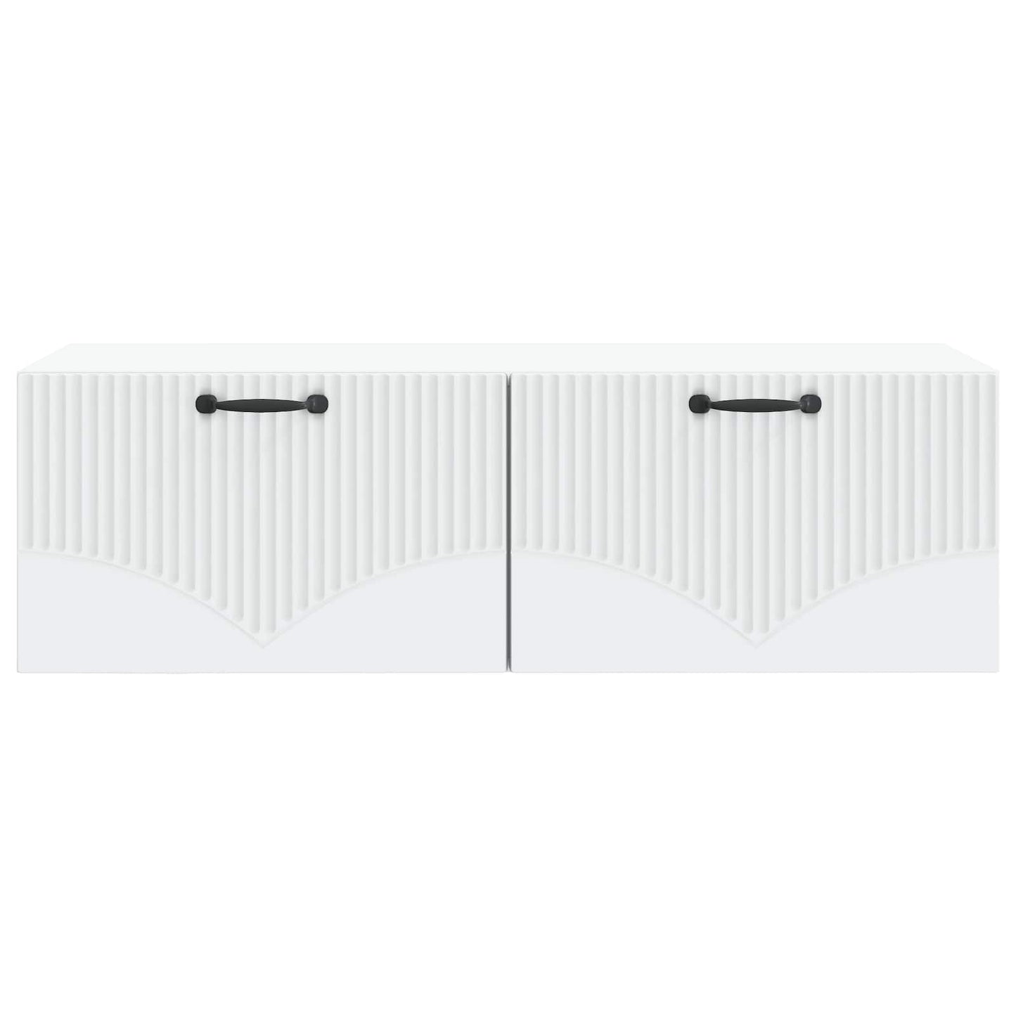 Wall-Mounted TV Cabinet White 98 x 41 x 30 cm Engineered Wood