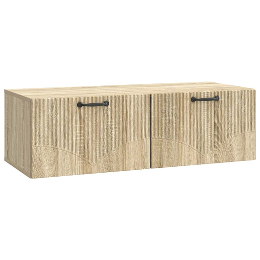 Wall-Mounted TV Cabinet Sonoma Oak 98 x 41 x 30 cm