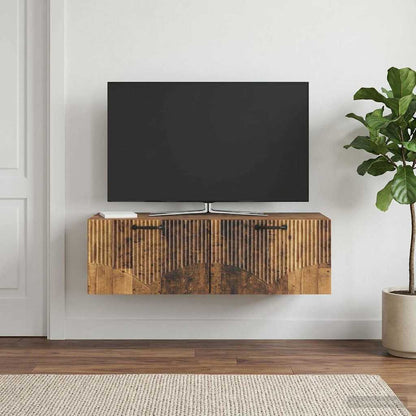 Wall-Mounted TV Cabinet Old Wood 98 x 41 x 30 cm