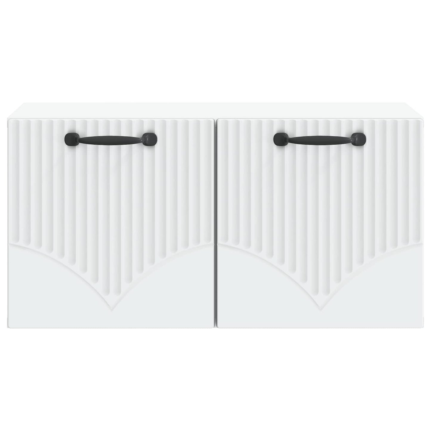 Wall-Mounted TV Cabinet White 59.5 x 31 x 30 cm Engineered Wood
