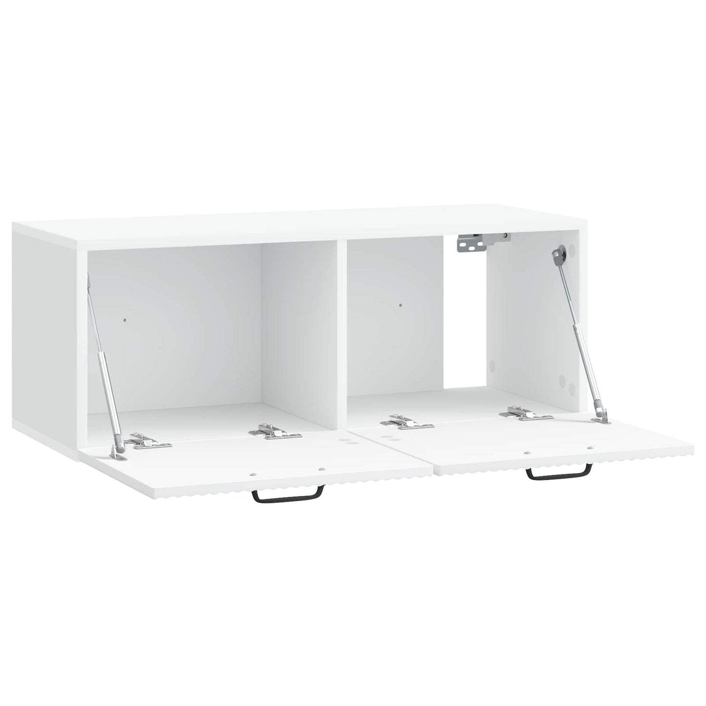 Wall-Mounted TV Cabinet White 78.5 x 31 x 30 cm Engineered Wood