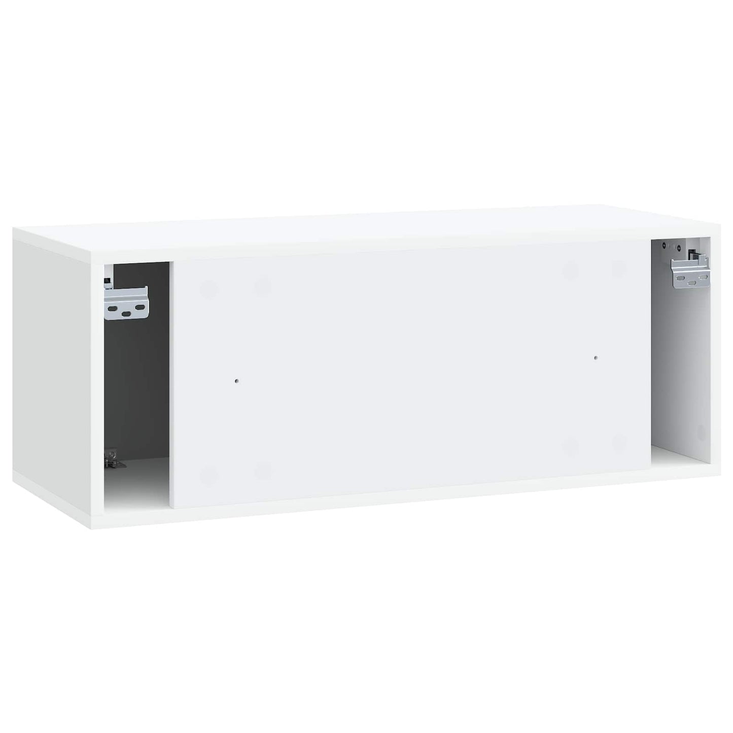 Wall-Mounted TV Cabinet White 78.5 x 31 x 30 cm Engineered Wood