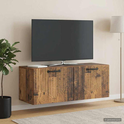 Wall-Mounted TV Cabinet Old Wood 78.5 x 31 x 30 cm