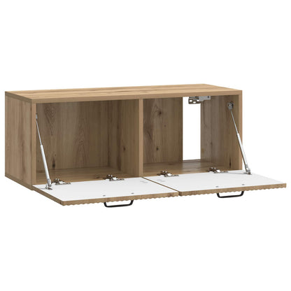 Wall-Mounted TV Cabinet Artisan Oak 78.5 x 31 x 30 cm