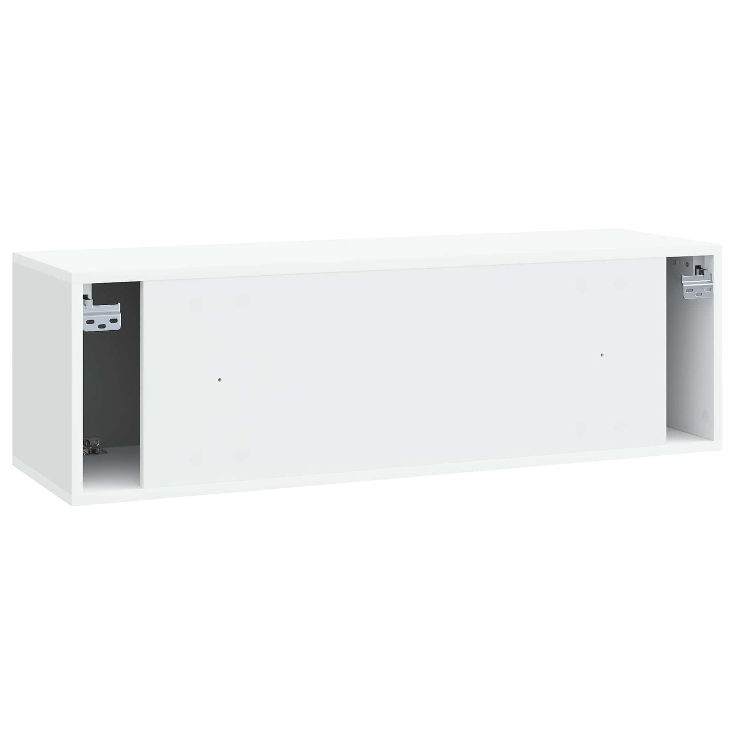 Wall-Mounted TV Cabinet White 98 x 31 x 30 cm Engineered Wood