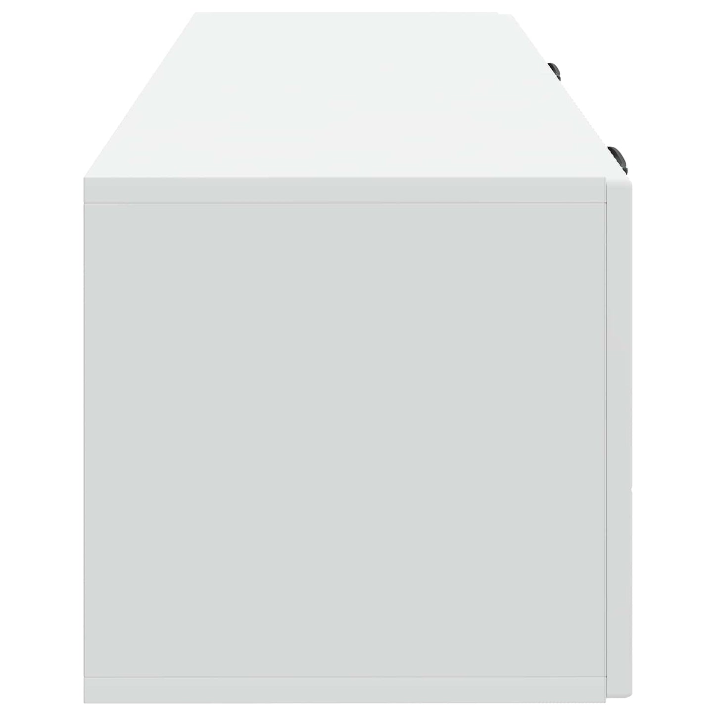 Wall-Mounted TV Cabinet White 98 x 31 x 30 cm Engineered Wood