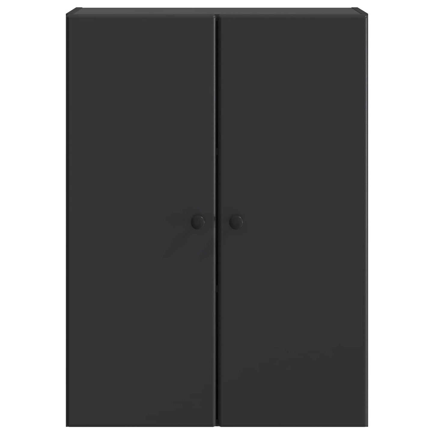 Wall-Mounted Cabinet Black 66 x 34.5 x 90 cm Engineered Wood