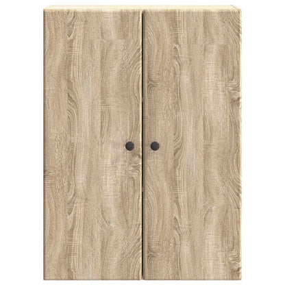 Wall-Mounted Cabinet Sonoma Oak 66 x 34.5 x 90 cm