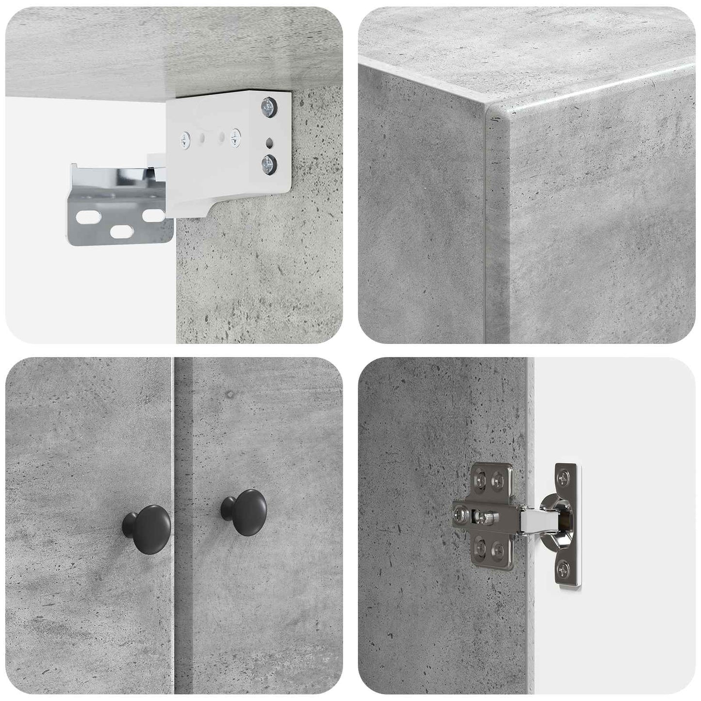 Wall-Mounted Cabinet 66 x 34.5 x 90 cm Engineered Wood