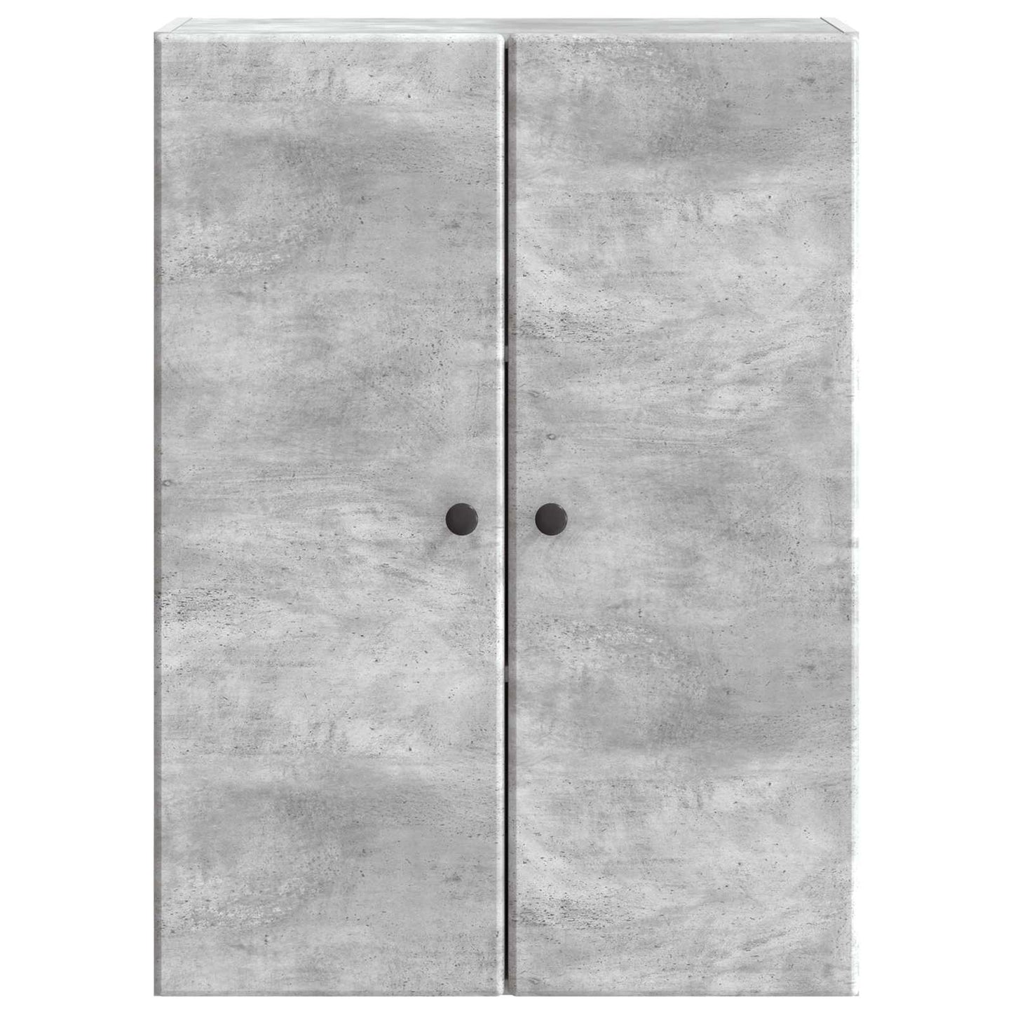 Wall-Mounted Cabinet Concrete Grey 66 x 34.5 x 90 cm