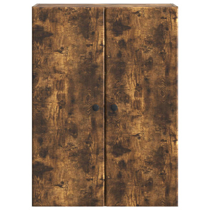 Wall-Mounted Cabinet Smoked Oak 66 x 34.5 x 90 cm