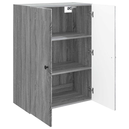 Wall-Mounted Cabinet Grey Sonoma 66 x 34.5 x 90 cm