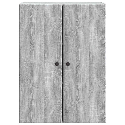 Wall-Mounted Cabinet Grey Sonoma 66 x 34.5 x 90 cm