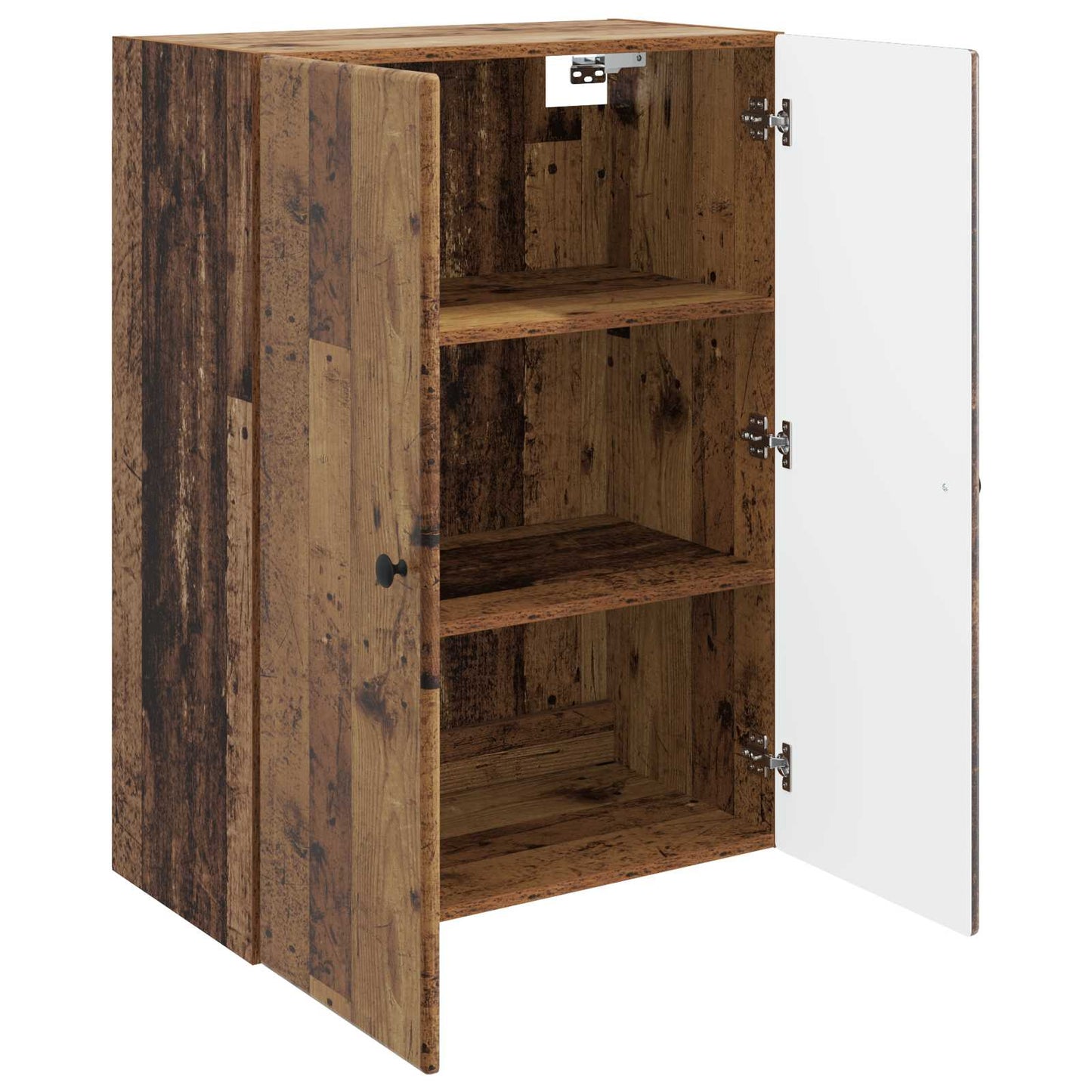 Wall-Mounted Cabinet Old Wood 66 x 34.5 x 90 cm Engineered Wood