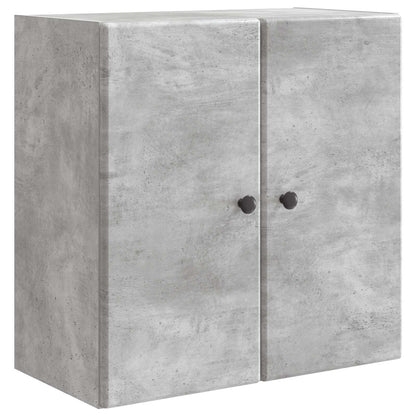 Wall-Mounted Cabinet Concrete Grey 59 x 31 x 60 cm