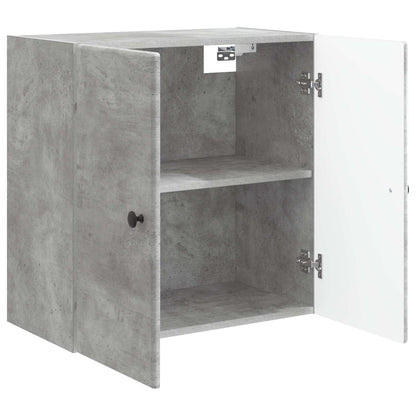 Wall-Mounted Cabinet Concrete Grey 59 x 31 x 60 cm