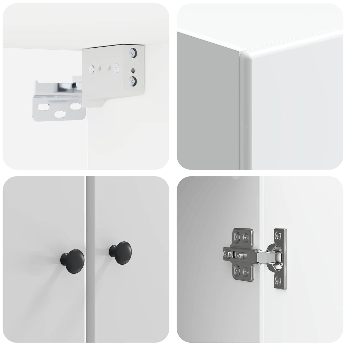 Wall-Mounted Cabinet 59 x 31 x 60 cm Engineered Wood