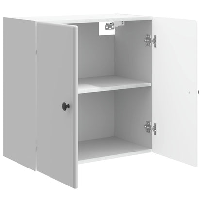 Wall-Mounted Cabinet High Gloss White 59 x 31 x 60 cm