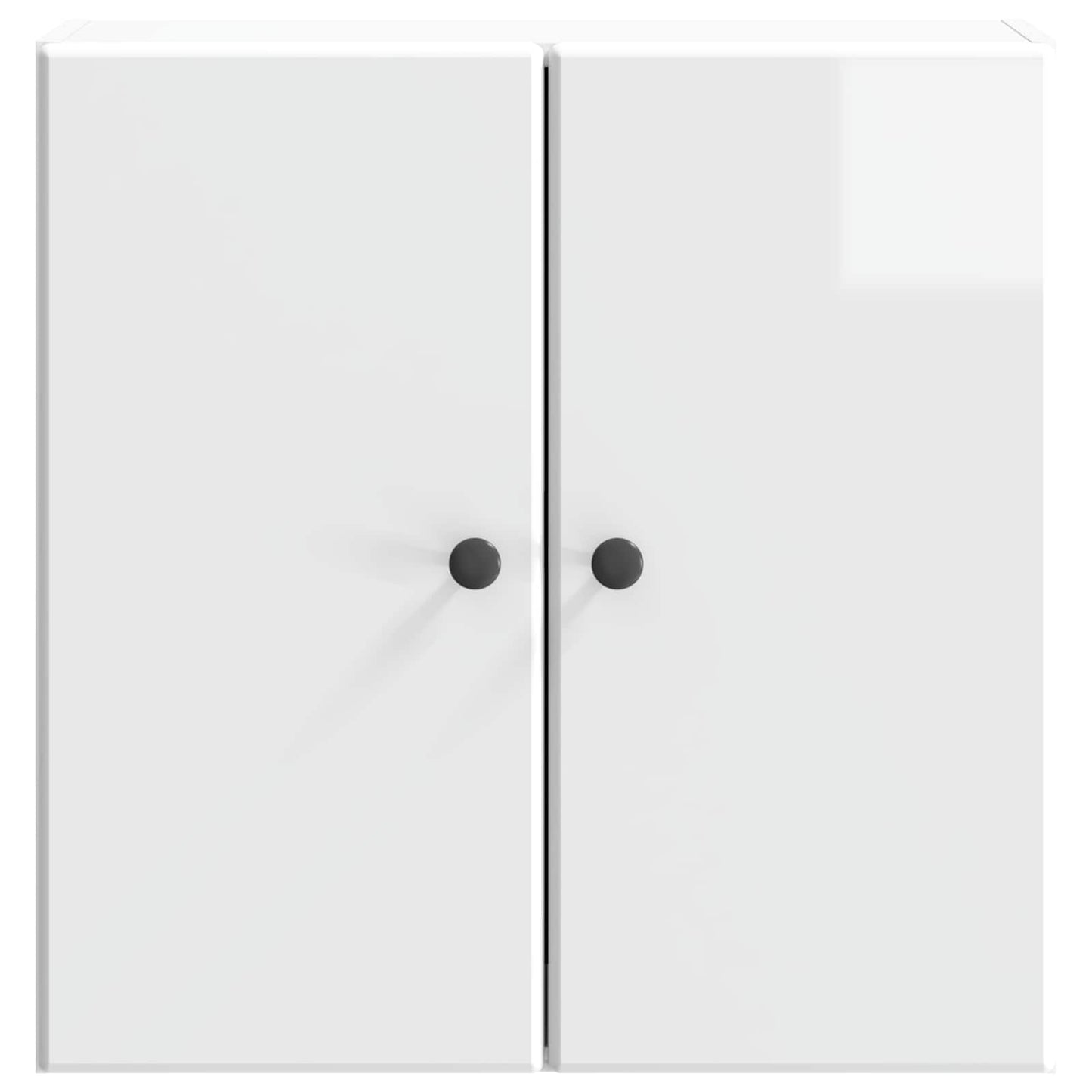 Wall-Mounted Cabinet High Gloss White 59 x 31 x 60 cm