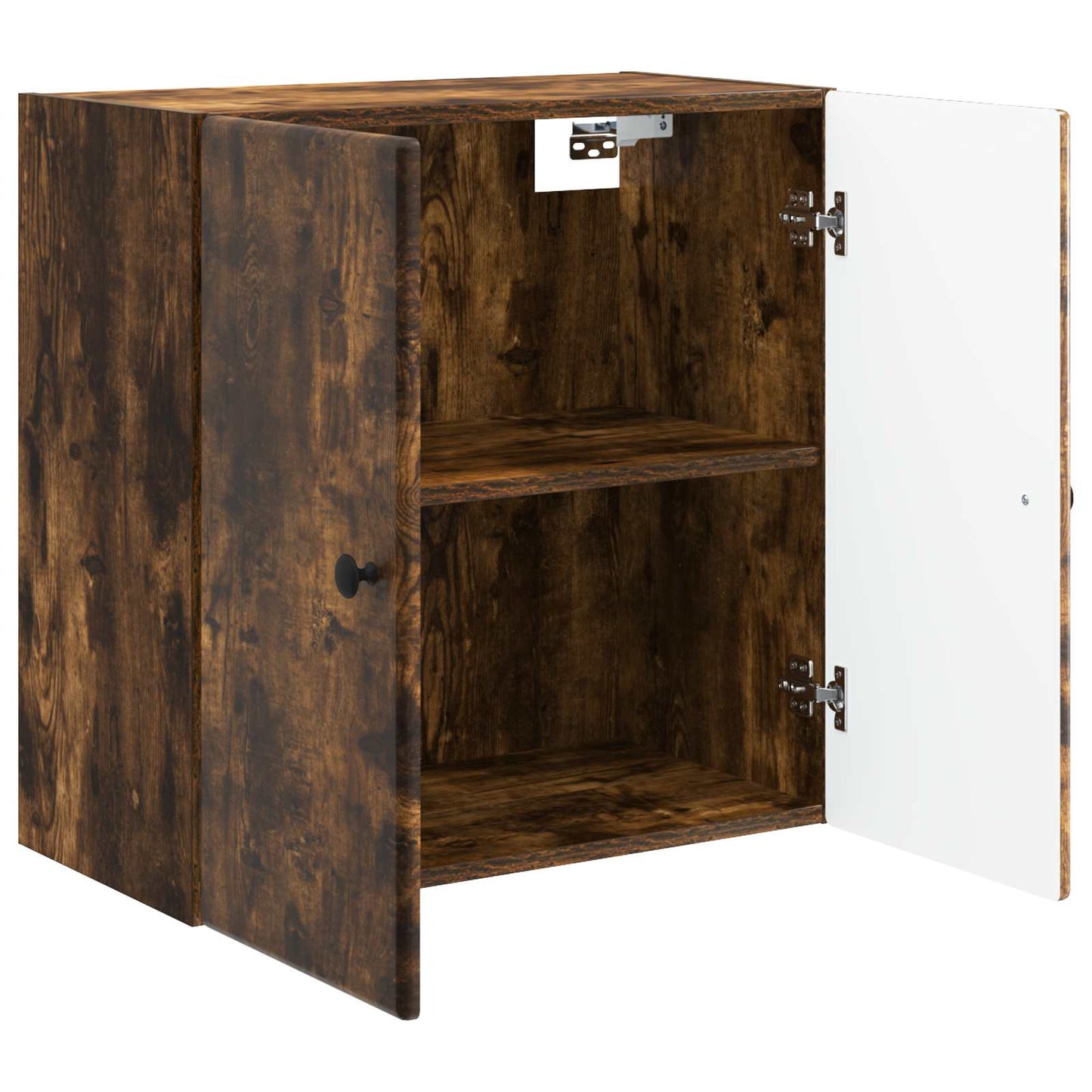 Wall-Mounted Cabinet Smoked Oak 59 x 31 x 60 cm Engineered Wood