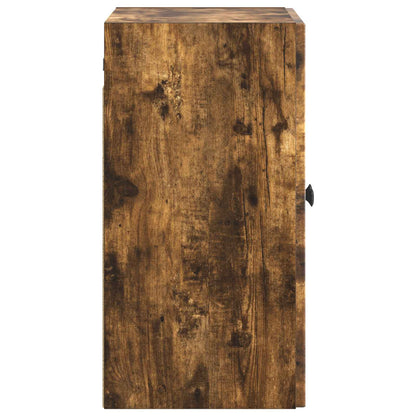 Wall-Mounted Cabinet Smoked Oak 59 x 31 x 60 cm Engineered Wood