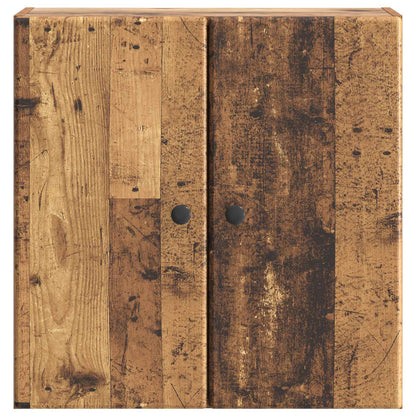 Wall-Mounted Cabinet Old Wood 59 x 31 x 60 cm Engineered Wood