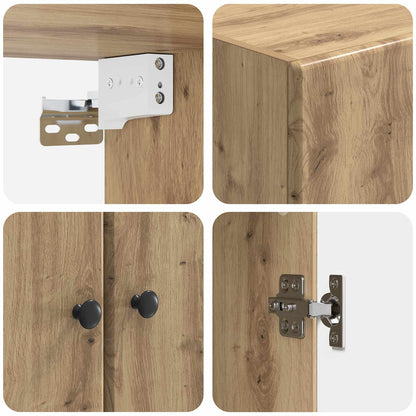 Wall-Mounted Cabinet 59 x 31 x 60 cm Engineered Wood