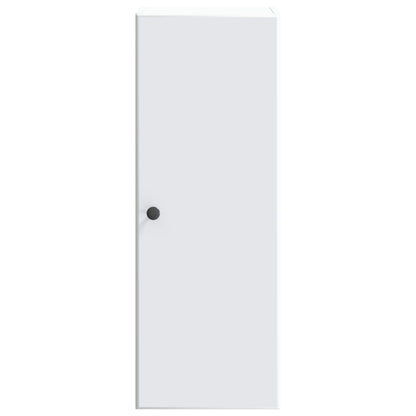 Wall-Mounted Cabinet White 33 x 34.5 x 90 cm Engineered Wood