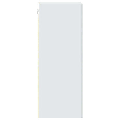 Wall-Mounted Cabinet White 33 x 34.5 x 90 cm Engineered Wood