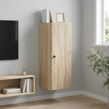 Wall-Mounted Cabinet 33 x 34.5 x 90 cm Engineered Wood