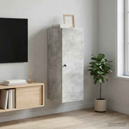 Wall-Mounted Cabinet 33 x 34.5 x 90 cm Engineered Wood