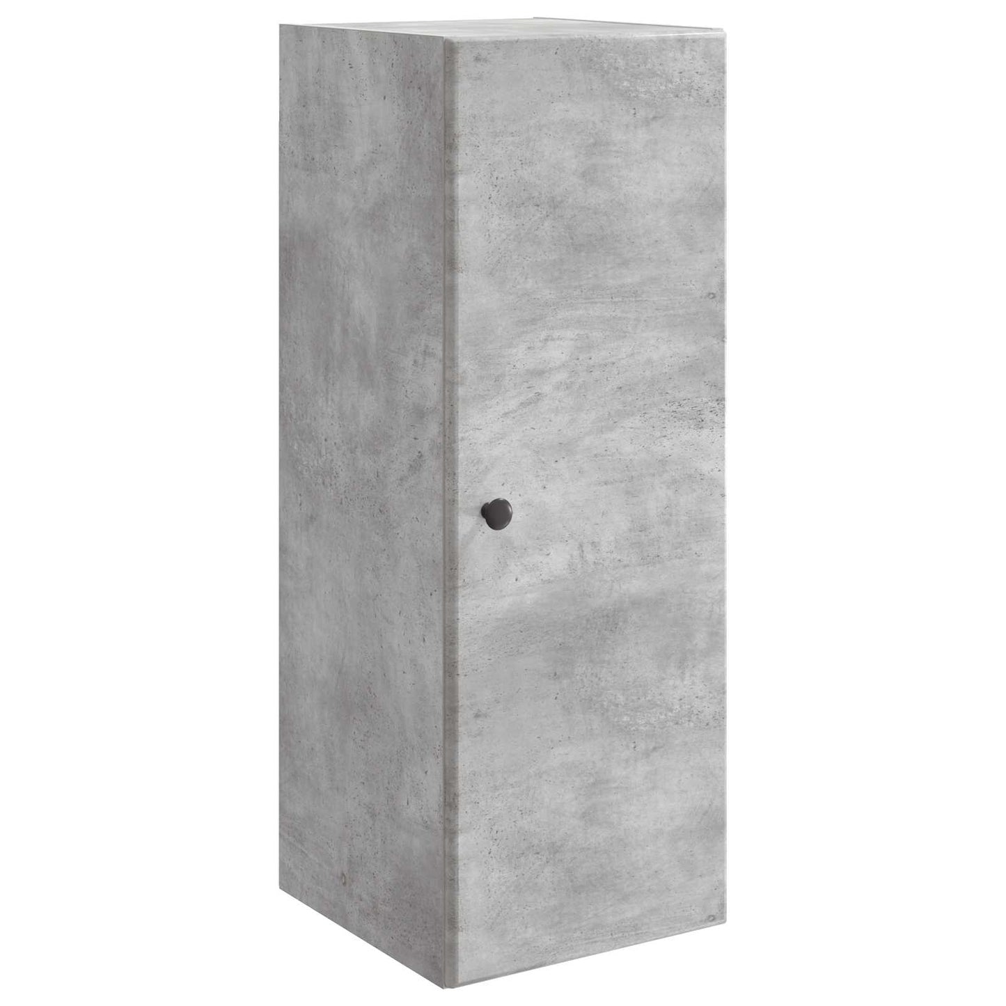 Wall-Mounted Cabinet Concrete Grey 33 x 34.5 x 90 cm