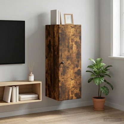 Wall-Mounted Cabinet 33 x 34.5 x 90 cm Engineered Wood