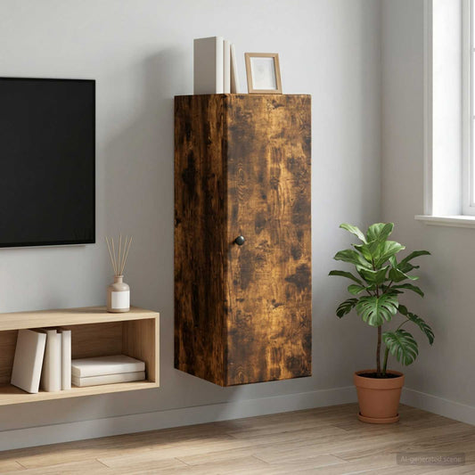 Wall-Mounted Cabinet 33 x 34.5 x 90 cm Engineered Wood