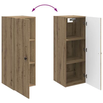 Wall-Mounted Cabinet 33 x 34.5 x 90 cm Engineered Wood