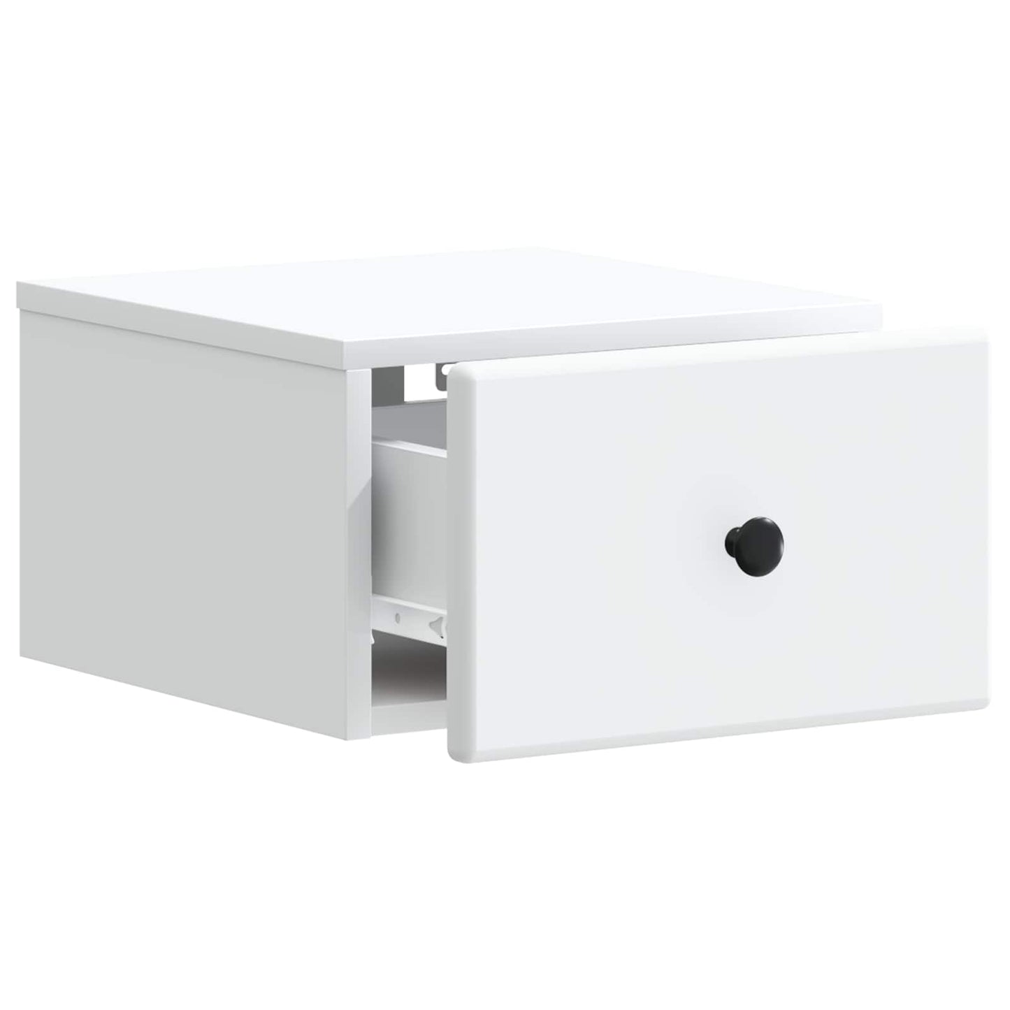 Wall-Mounted Bedside Cabinet White 34.5 x 33 x 20 cm