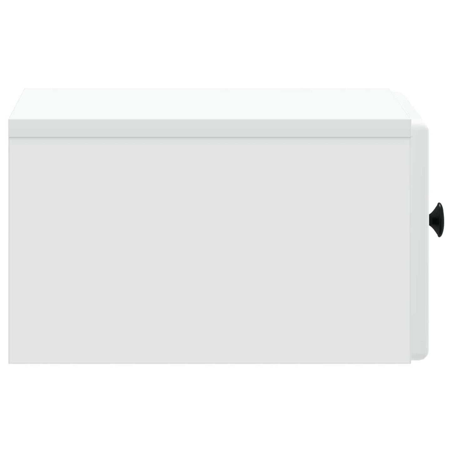 Wall-Mounted Bedside Cabinet White 34.5 x 33 x 20 cm