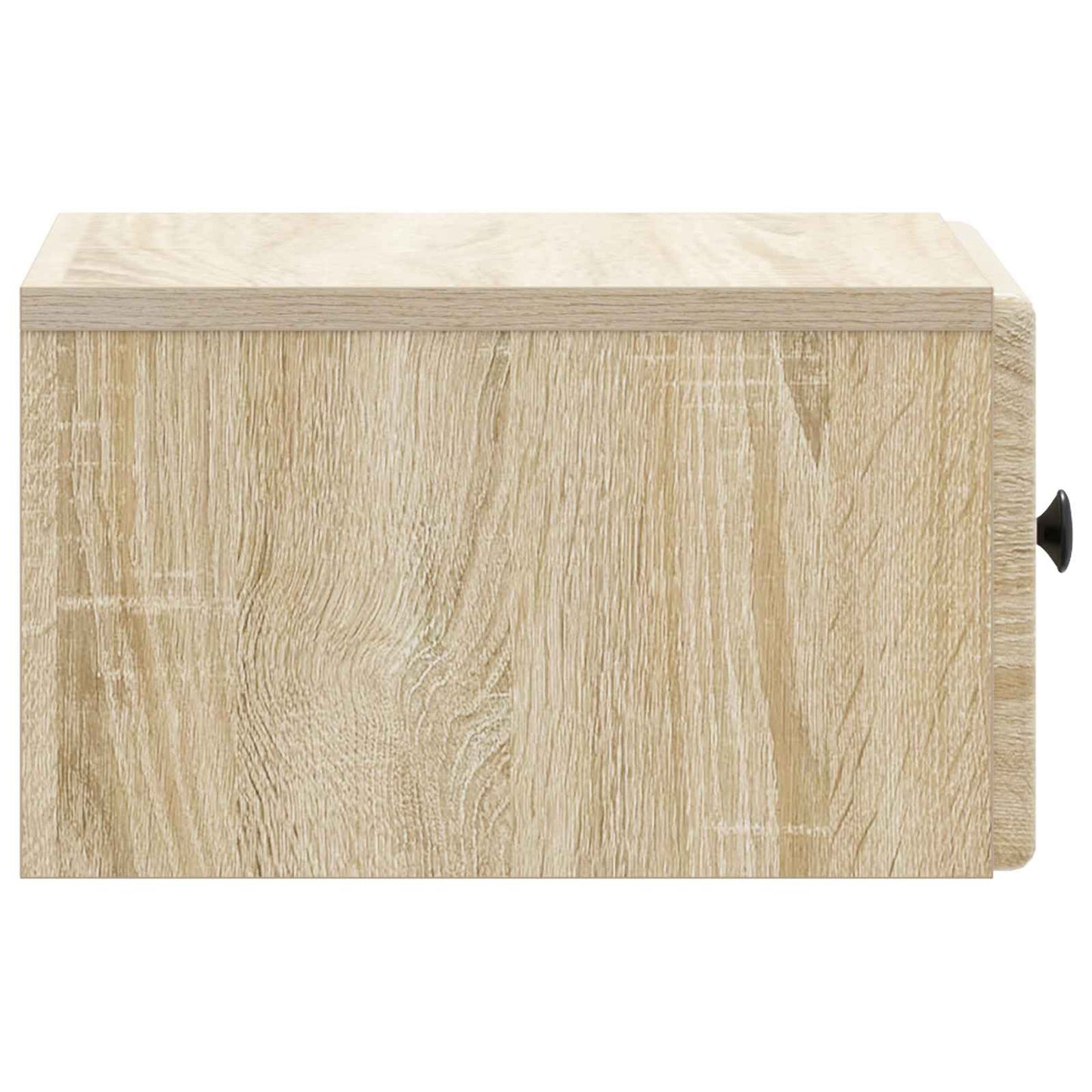 Wall-Mounted Bedside Cabinet Sonoma Oak 34.5 x 33 x 20 cm