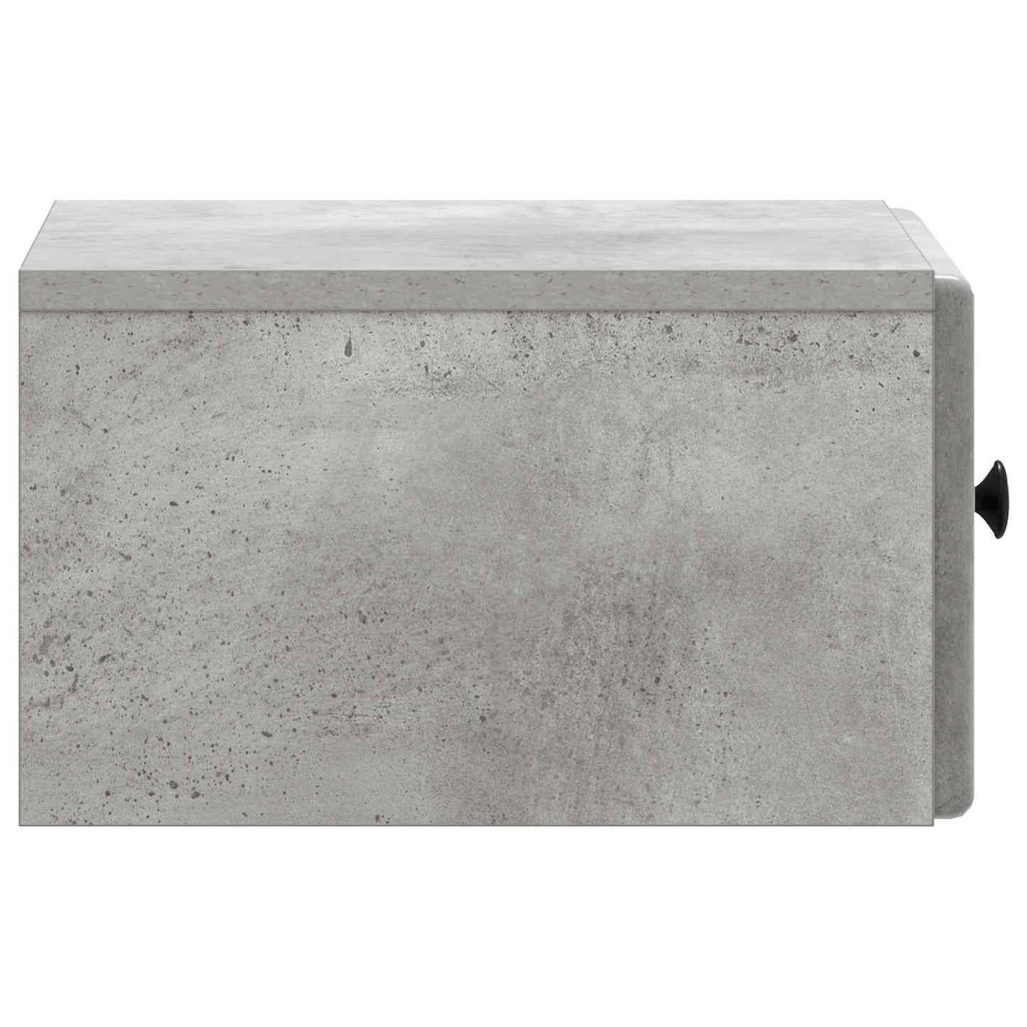 Wall-Mounted Bedside Cabinet Concrete Grey 34.5 x 33 x 20 cm