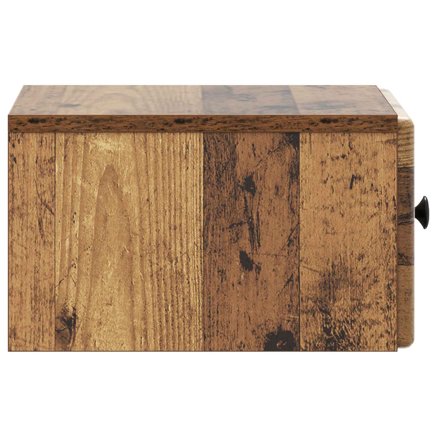 Wall-Mounted Bedside Cabinet 2 pcs Old Wood 34.5 x 33 x 20 cm