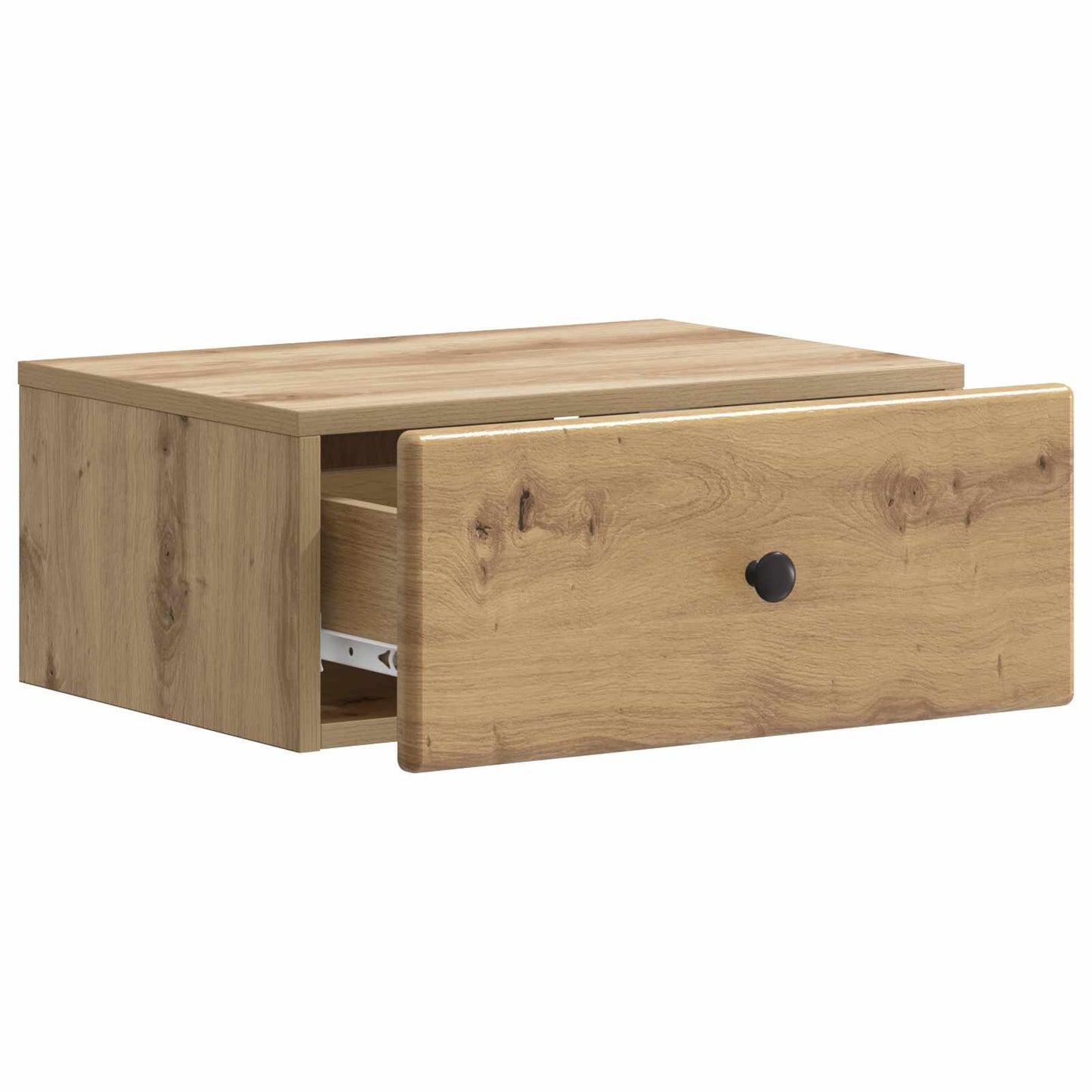 Wall-Mounted Bedside Cabinet 2 pcs Artisan Oak Engineered Wood