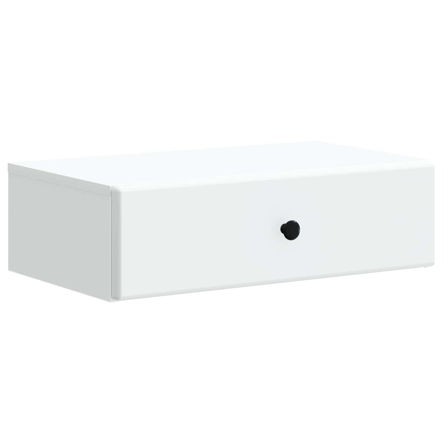 Wall-Mounted Side Table White 59 x 34.5 x 17 cm Engineered Wood