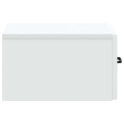 Wall-Mounted Side Table White 59 x 34.5 x 17 cm Engineered Wood