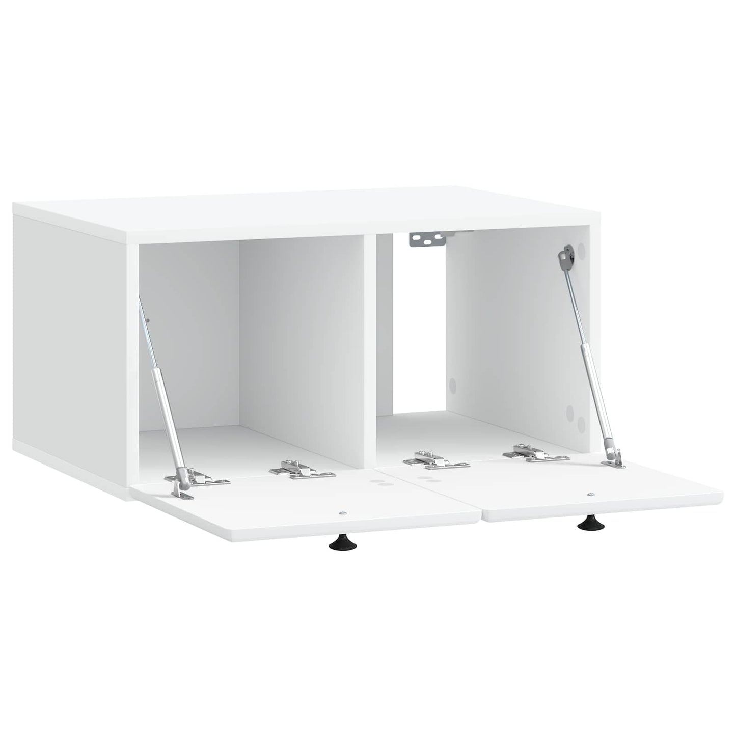 Wall-Mounted TV Cabinet 59.5 x 41 x 30 cm White Engineered Wood