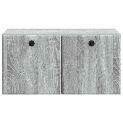 Wall-Mounted TV Cabinet 59.5 x 41 x 30 cm Grey Sonoma