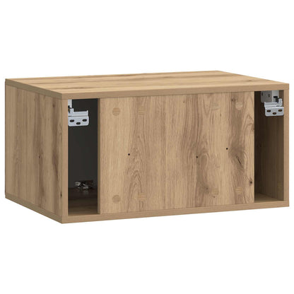 Wall-Mounted TV Cabinet 59.5 x 41 x 30 cm Artisan Oak