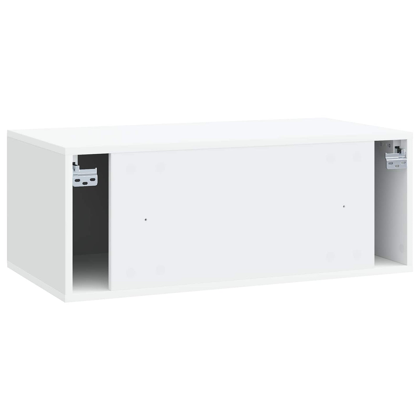 Wall-Mounted TV Cabinet 78.5 x 41 x 30 cm White Engineered Wood